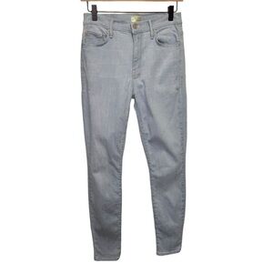 Mother High Waisted Looker Backstage Pass Wash Skinny Jeans Size 28